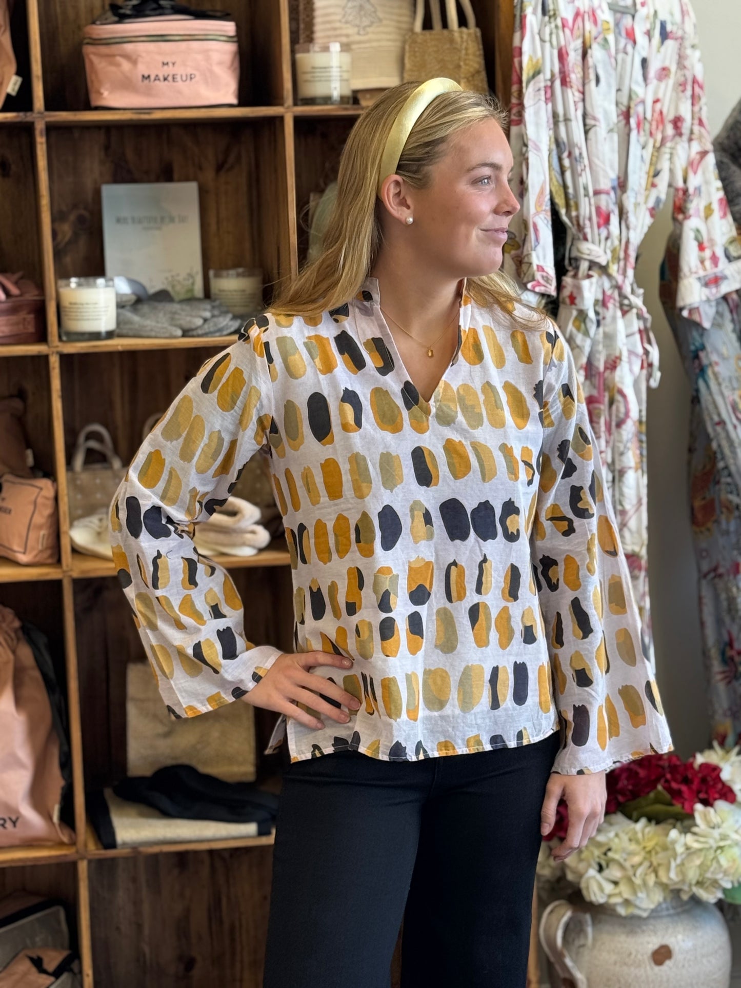 Tracy Lined Blouse