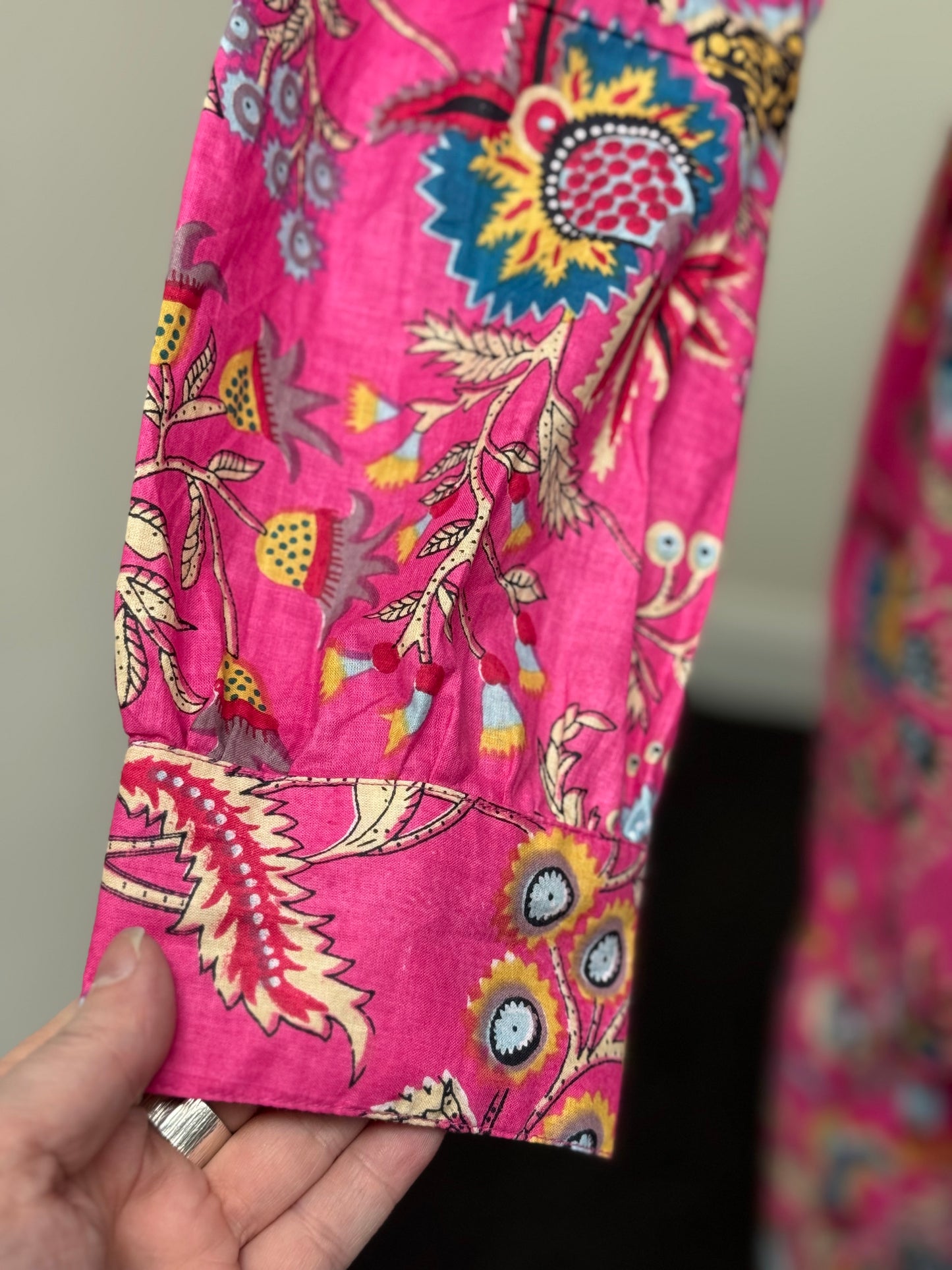 Tiered Button Down DANA Maxi Dress with Collar
