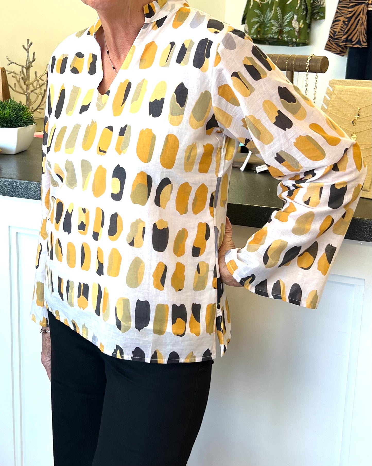 Tracy Lined Blouse
