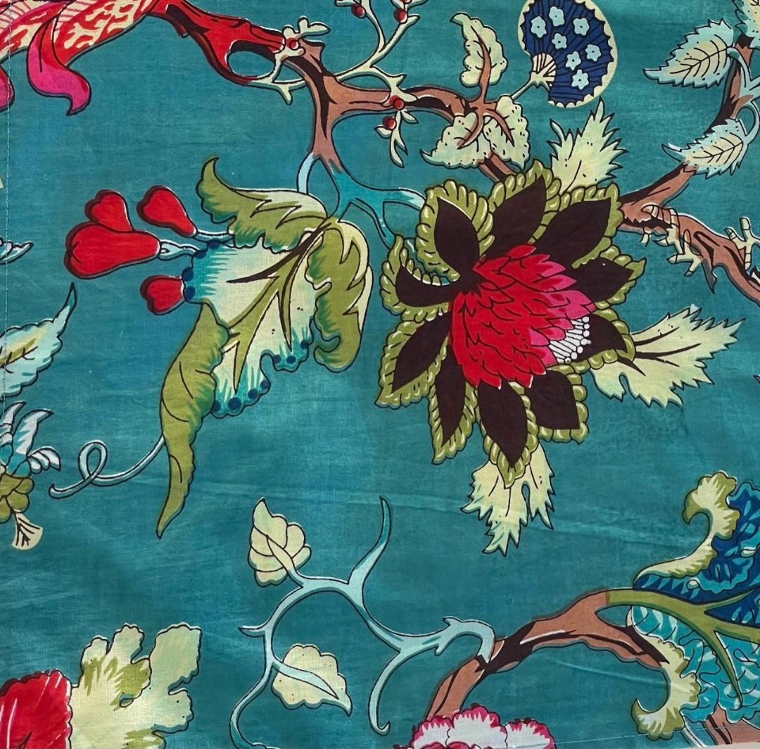 Made to Order BB Dress choose you Color in Floral on the Vine Hand Block Pattern
