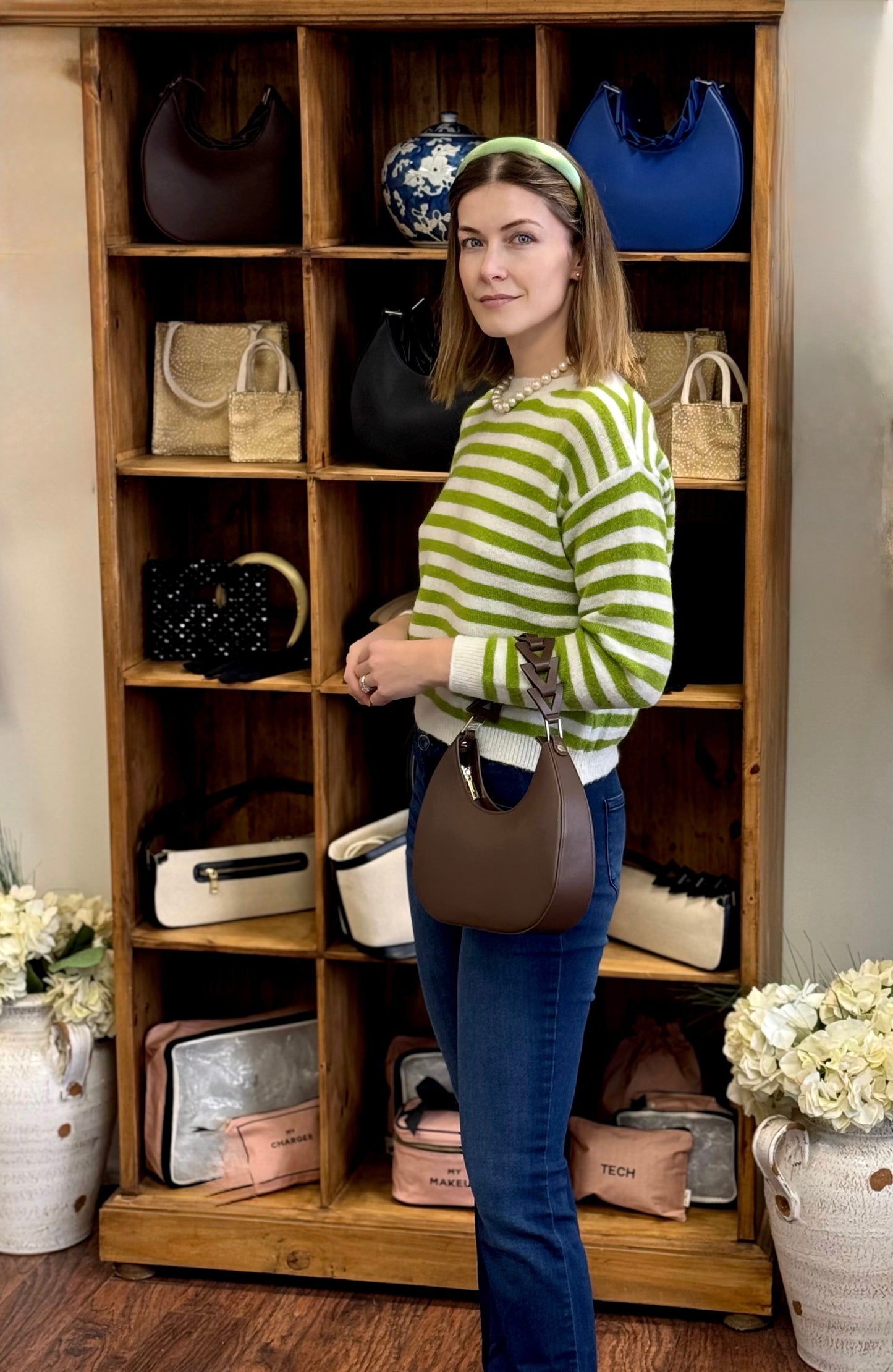 Leather D Handbag from Jurgi Brand