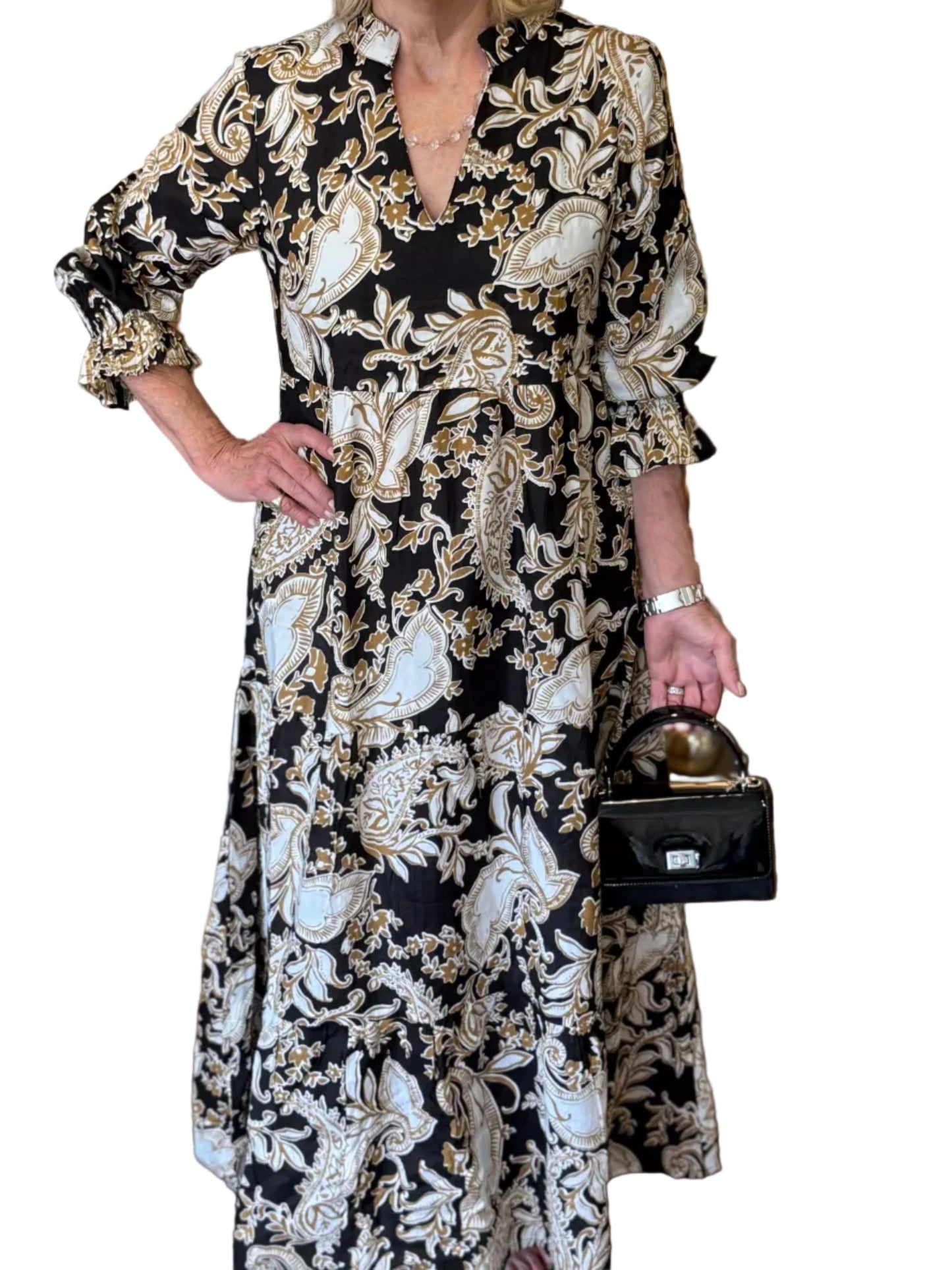 Signature BDevoted Faith Tiered Dress